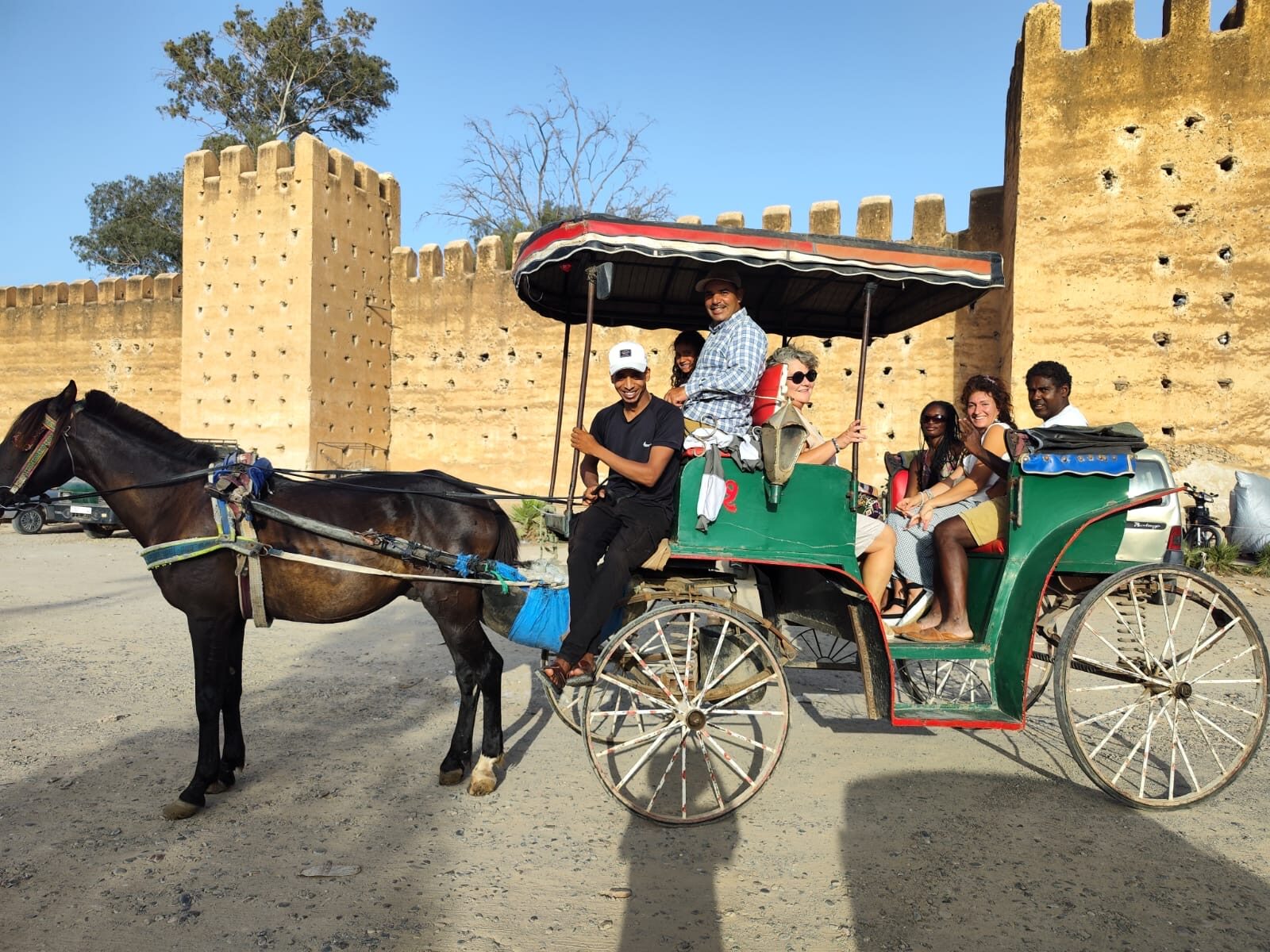Balade en calèche le long des remparts
